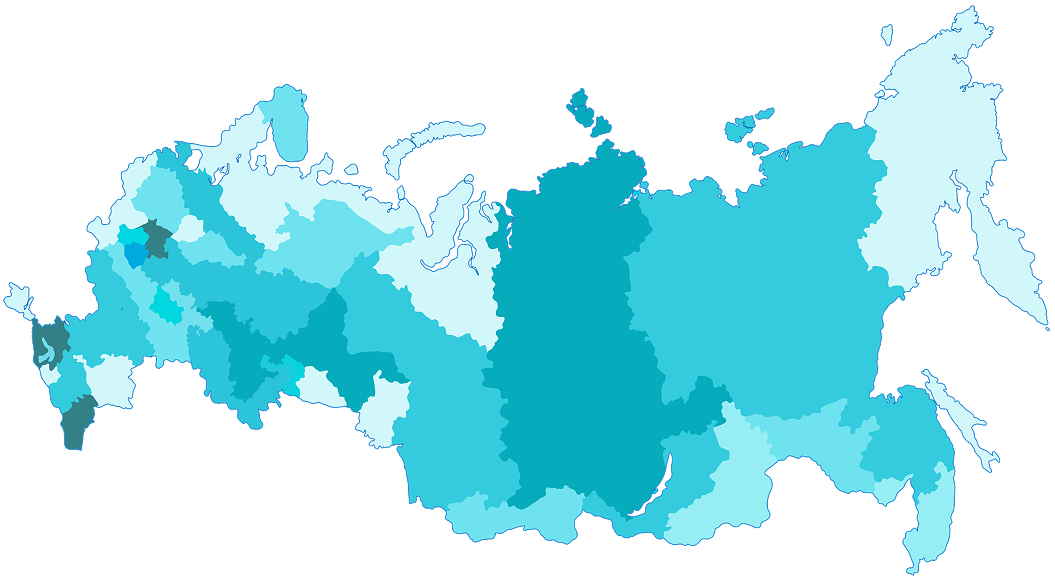 Карта РФ