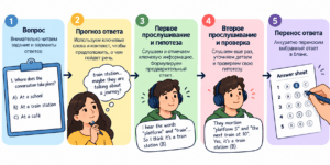 Пошаговая стратегия аудирования